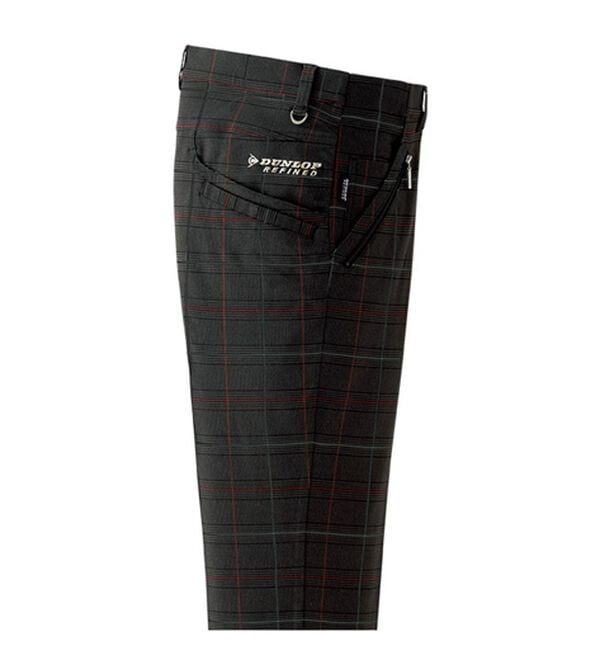 「【２本組】＜ダンロップ・リファインド＞チェック柄７ポケットパンツ（メンズフルレングスパンツ）」｜詳細画像