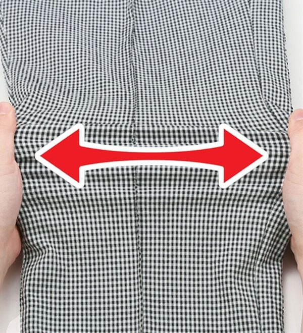 「【２本組】＜シンプル＆プラス＞接触冷感ストレッチサッカースラックス（メンズスラックス）」｜詳細画像