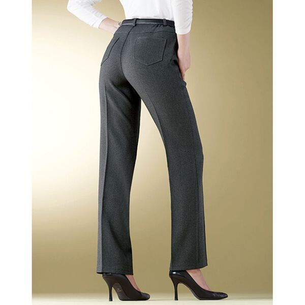 BELLUNA（ベルーナ）の「ミセスの為の蓄熱保温素材美脚ストレートパンツ（フルレングスパンツ）」｜詳細画像