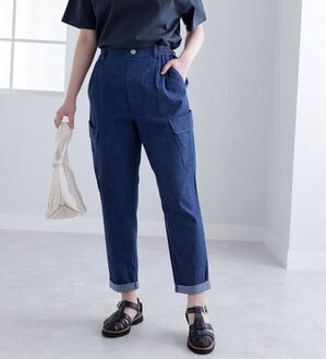 BELLUNA（ベルーナ）の「＜ｓｏｒａｆｕｋｕ＞こだわりポケットテーパードパンツ（テーパードパンツ）」｜詳細画像