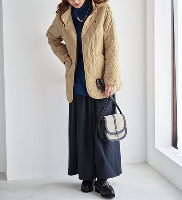 BELLUNA（ベルーナ）の「【ＰＯＬＯ　ＢＣＳ】中わたキルトジャケット（その他ジャケット）」｜詳細画像