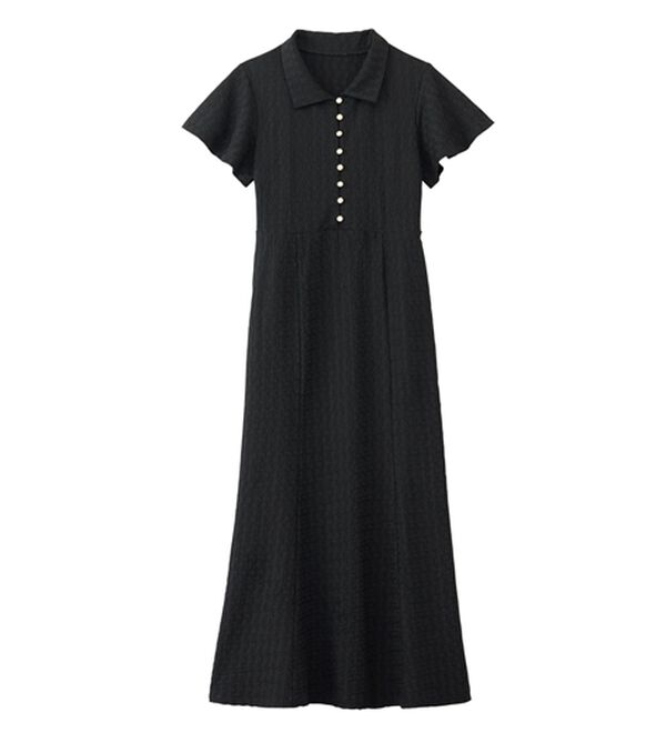 RANAN（ラナン）の「フレアスリーブマーメードポロワンピ（その他ワンピース）」｜詳細画像