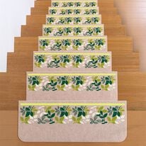 「足元見やすい階段マット　１５枚組（玄関マット）」