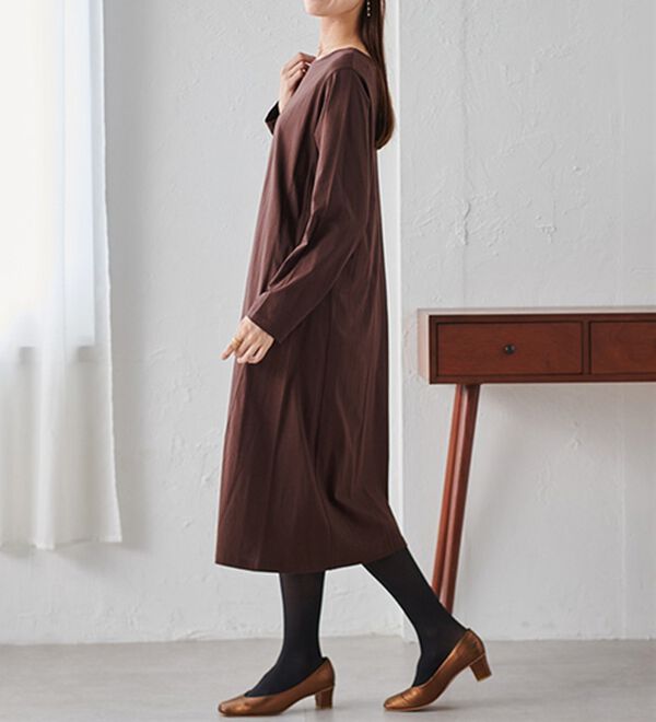 選べる2丈】＜BC＞ポケット付マキシワンピース - ベルーナ