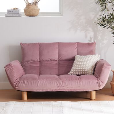 iellio（イエリオ）の「コンパクト脚付ふかふかカウチソファ　ＬＩＲＡＫＵ＜コンパクトソファ・ローソファ・１人掛け・２人掛け・一人暮らし・新生活＞（ソファ）」