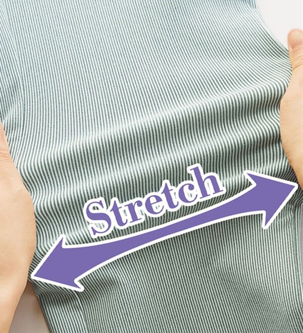 サラリ裏メッシュ！美脚ストレッチアンクルパンツ - ベルーナ