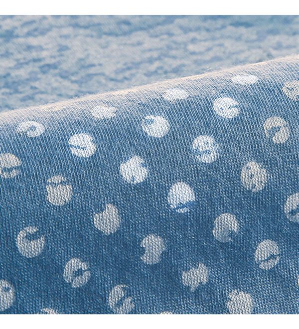 BELLUNA（ベルーナ）の「綿・テンセル（ＴＭ）繊維ロング丈プリントＴシャツ（Tシャツ）」｜詳細画像