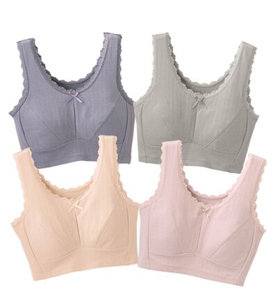 「【４色組】新・のびらくブラ（ブラジャー）」