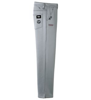 「＜トランスコンチネンツゴルフ＞タイツいらずの裏フリースゴルフパンツ（メンズチノパンツ）」｜グレー