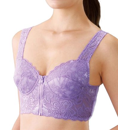 「【３色組】ＮＥＷ背筋きれい綿混前開きブラ（ブラジャー）」