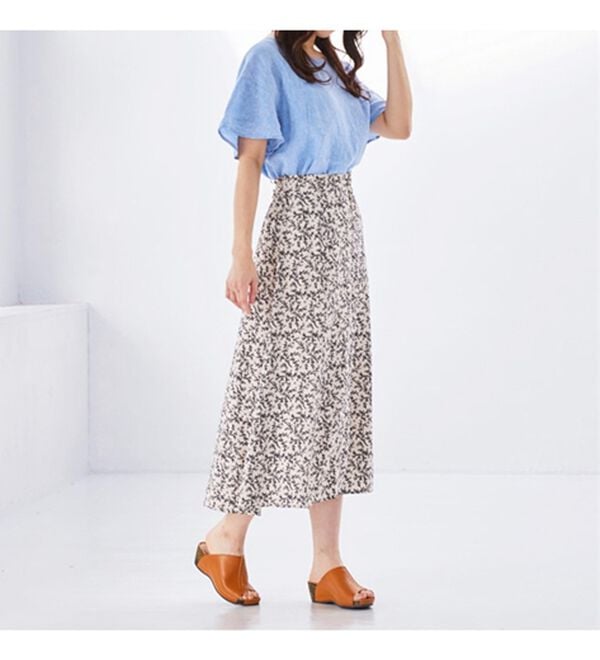 BELLUNA（ベルーナ）の「牛革柔らかフットベットウェッジサンダル（サンダル・ミュール）」｜詳細画像