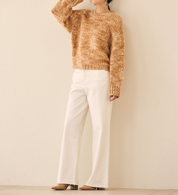 RANAN（ラナン）の「ミックスカラーシャギーニット（ニット・セーター）」｜詳細画像