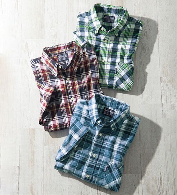 「＜アウトドアプロダクツ＞さらっと快適サッカーシャツ（メンズシャツ）」｜詳細画像