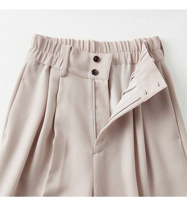 RANAN（ラナン）の「【２点セット】洗える！ショートジャケット&ハイウエストワイドパンツセットスーツ（その他スーツ）」｜詳細画像