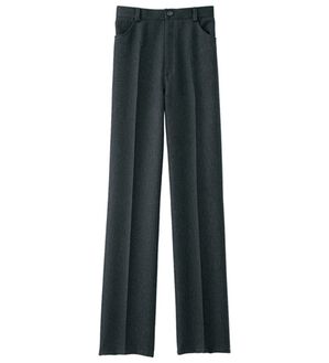 BELLUNA（ベルーナ）の「ミセスの蓄熱保温美脚ストレートパンツ（フルレングスパンツ）」｜グレー