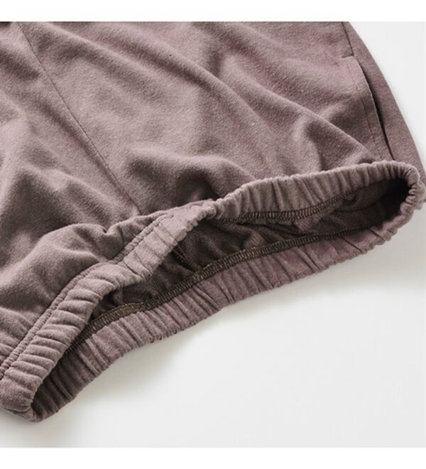 「スウェットロゴプルオーバー＆ハーフパンツセット（パジャマ・ルームウェア）」｜詳細画像