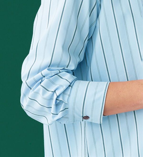 BELLUNA（ベルーナ）の「＜ＳＯＬＯＴＥＸ（Ｒ）＞ストレッチビッグシャツ（シャツ）」｜詳細画像