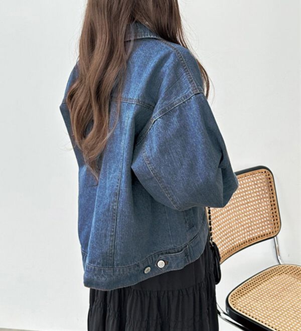 フランキーショップ　 デニムジャケット　Gジャン　ショート丈　オーバーサイズ フランキーショップ デニムジャケット Gジャン ショート丈