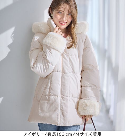 mikin専用　レディースBURTONファー付ジャケット(中綿あり) mikin専用 レディースBURTONファー付ジャケット(中綿あり) レディース