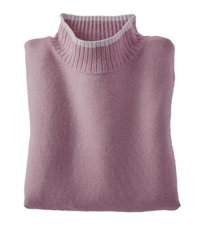 BELLUNA（ベルーナ）の「チクチクしない！ラメ入りウォッシャブルセーター（ニット・セーター）」｜ローズ