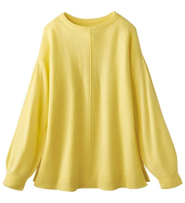 BELLUNA（ベルーナ）の「ふんわりカシミヤタッチニットプルオーバー（ニット・セーター）」｜詳細画像