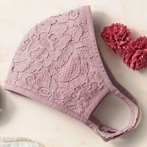 VINNO（ヴィノ）の「レース素材耳が痛くなりにくいガーゼマスク（衛生用品・マスク）」｜詳細画像