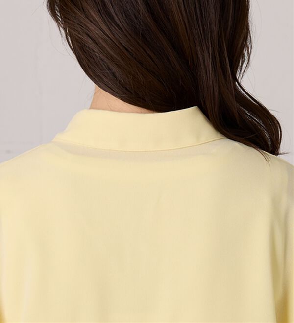 BELLUNA（ベルーナ）の「イージーケア！とろみ素材ビッグシャツ（シャツ）」｜詳細画像