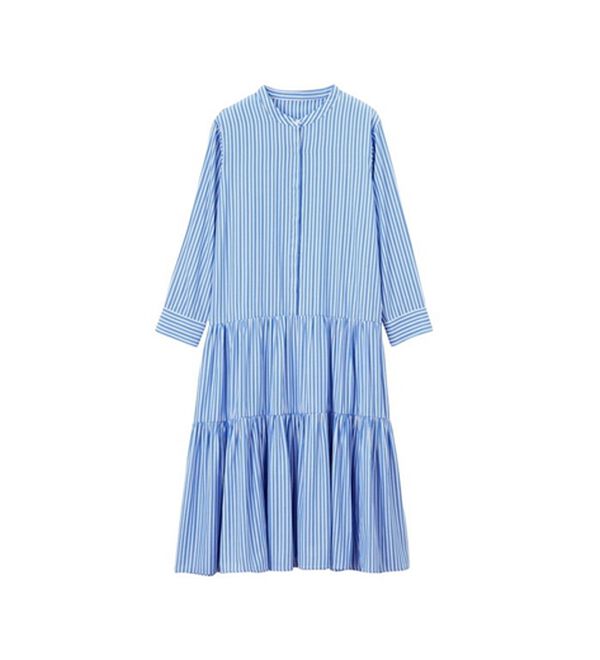 GeeRA（ジーラ）の「２ＷＡＹティアードシャツワンピース（シャツワンピース）」｜詳細画像