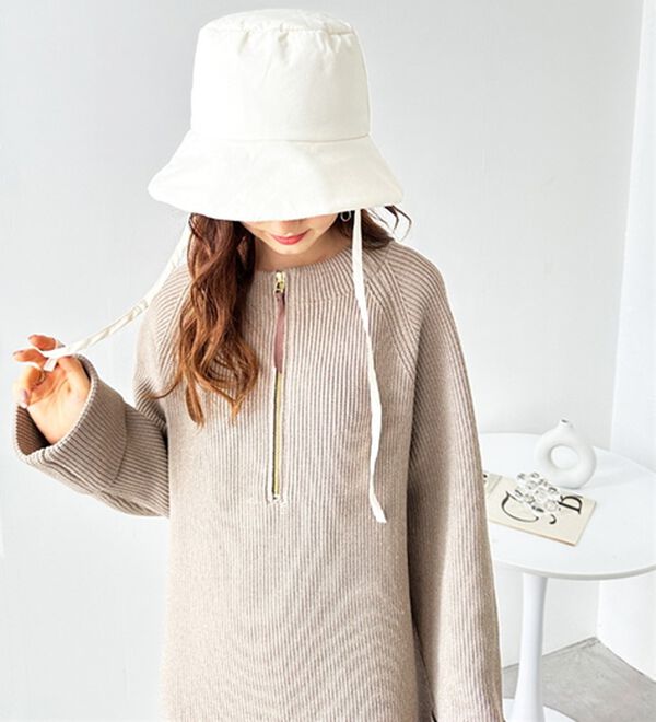 GeeRA（ジーラ）の「ダウン調バケットハット（帽子）」｜詳細画像