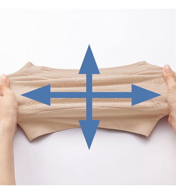 「【２色組】ズレにくい花柄メッシュチューブブラ（ブラジャー）」｜詳細画像