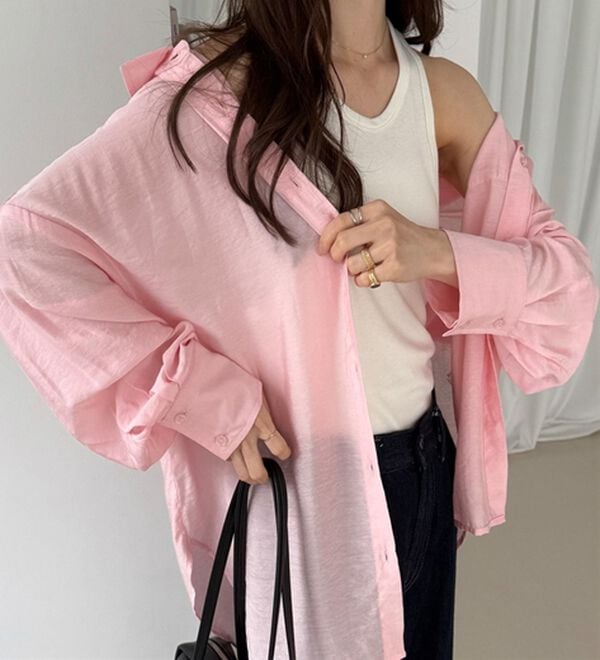 GeeRA（ジーラ）の「アソート柄オーバーサイズシャツ（シャツ）」｜詳細画像