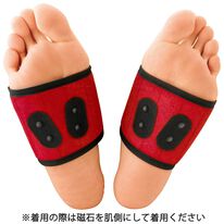 「足裏楽いきいき磁気サポーター（その他美容・健康機器）」