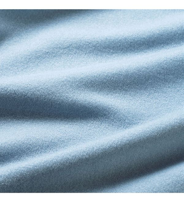 VINNO（ヴィノ）の「＜日本製＞あったか起毛衿くしゅプルオーバー（カットソー）」｜詳細画像