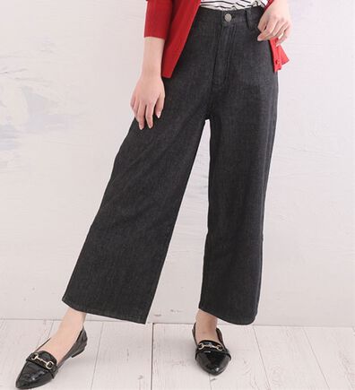 A HAPPY MARILYN（アハッピーマリリン）の「【Ｍ～７Ｌ】【選べる丈】【夏でも穿きたい】美脚＆美尻が叶う 優勝！ 着痩せ ワイドパンツ（ワイドパンツ・ガウチョ）」