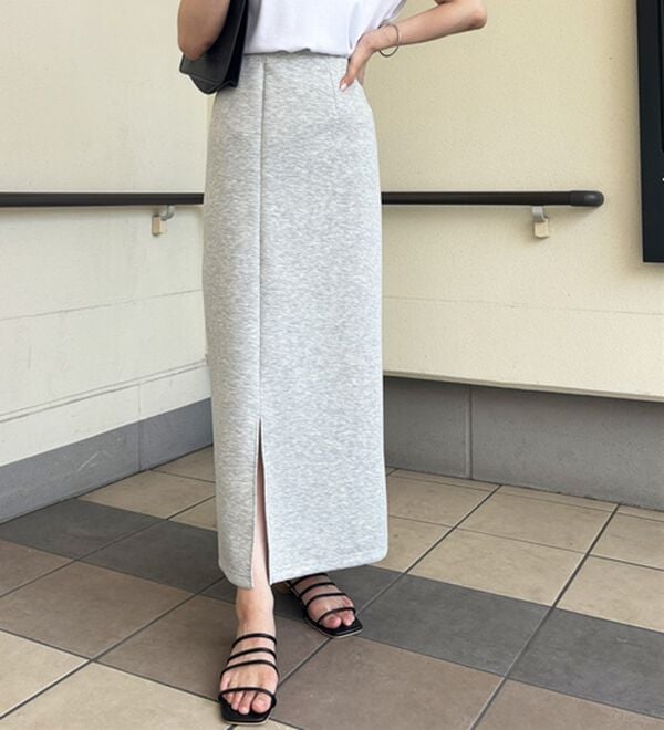 GeeRA（ジーラ）の「楽ちん！滑らか美ラインダンボールナロースカート（ロングスカート）」｜詳細画像