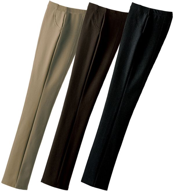 ルフラン（ルフラン）の「【３本組】冬仕様ぴったりサイズがうれしいパンツ（フルレングスパンツ）」｜詳細画像