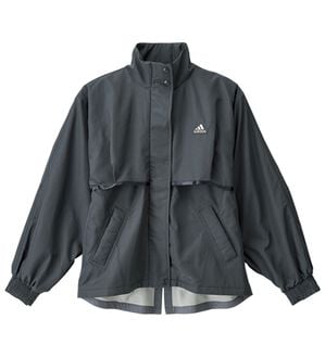 RANAN（ラナン）の「＜ａｄｉｄａｓ＞Ｗ　ＷＯＲＤ　ウーブンジャケット（ブルゾン）」｜ブラック