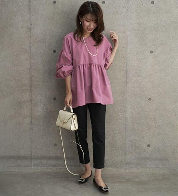 BELLUNA（ベルーナ）の「ペプラムチュニック（チュニック）」｜詳細画像