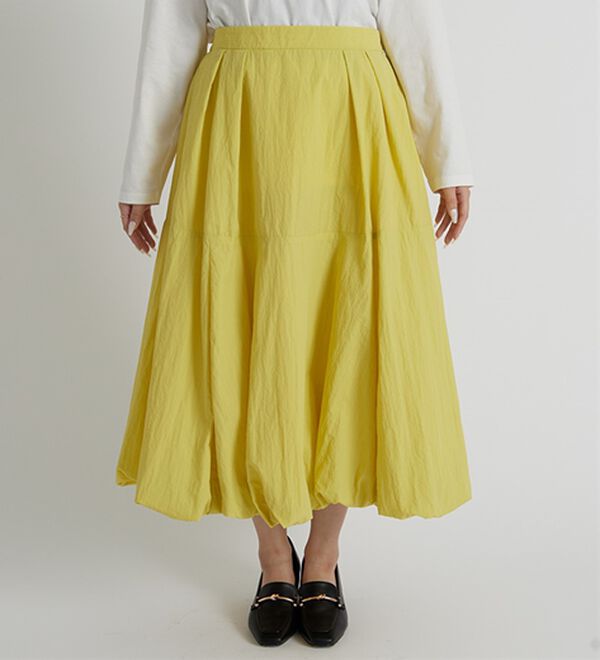 BELLUNA（ベルーナ）の「【低身長さん向け】バルーンスカート（ロングスカート）」｜詳細画像