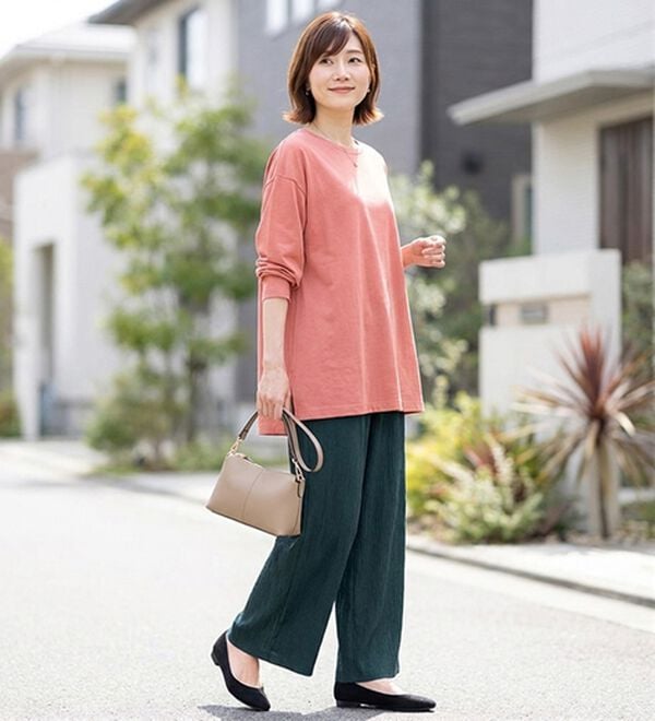 ルフラン（ルフラン）の「【３本組】抗菌防臭ラクちんイージーパンツ（その他パンツ）」｜詳細画像