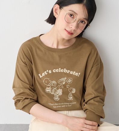 Viola e Viola（ヴィオラ エ ヴィオラ）の「【スペシャルコラボ】スヌーピーCelebrateTシャツ（Tシャツ）」