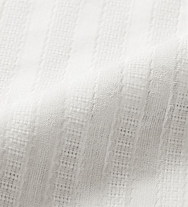 VINNO（ヴィノ）の「ニットベスト＆シャツチュニックセット（チュニック）」｜詳細画像