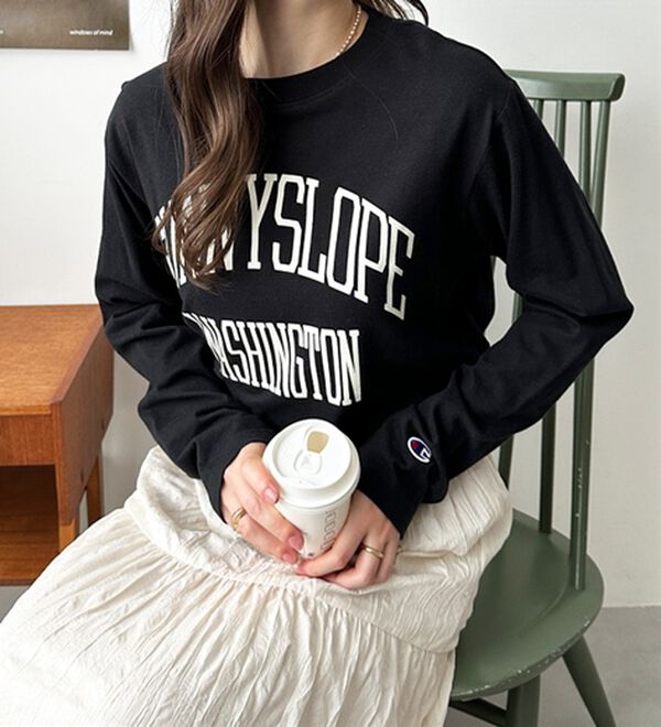 GeeRA（ジーラ）の「【ｃｈａｍｐｉｏｎ】ロゴロンＴ（カットソー）」｜詳細画像