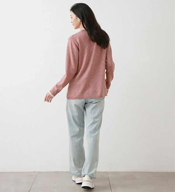 ルフラン（ルフラン）の「肌心地やわらか＊カラフルニット（ニット・セーター）」｜詳細画像