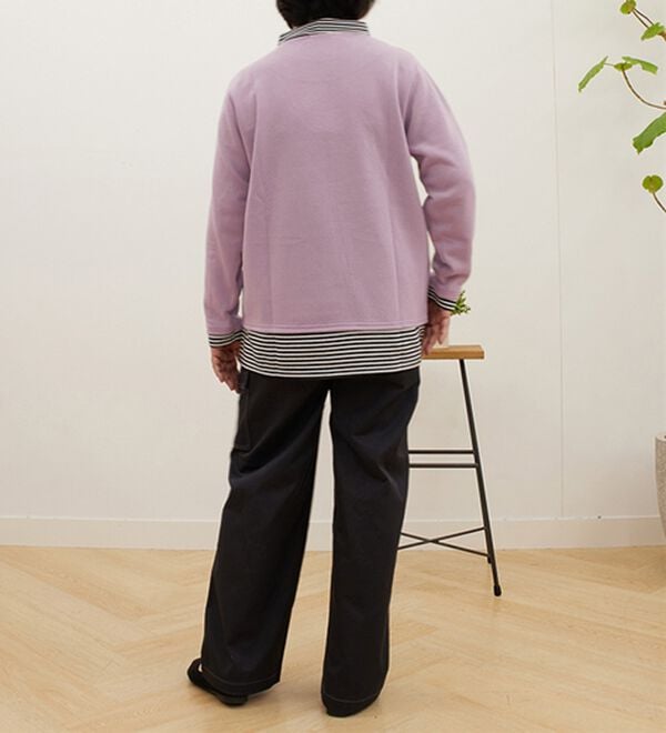 ルフラン（ルフラン）の「【４色組】手抜きに見せないお洒落なプルオーバー（カットソー）」｜詳細画像