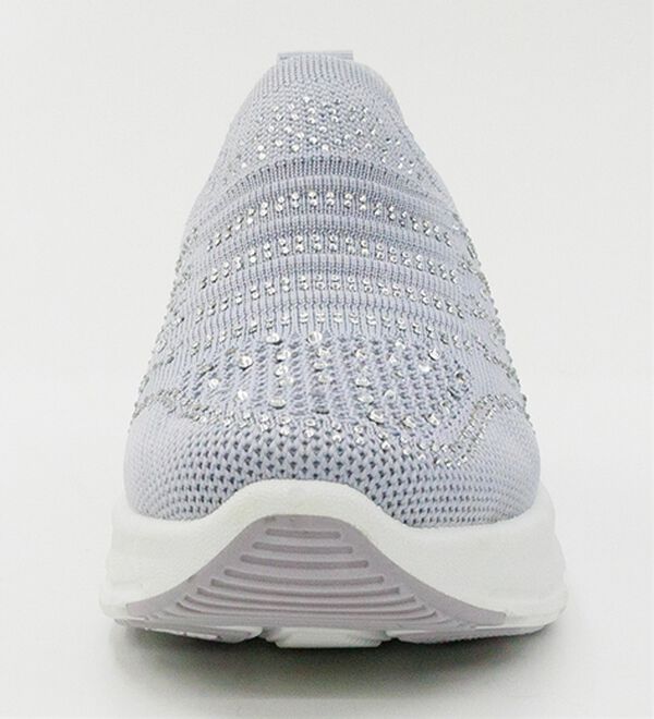 BELLUNA（ベルーナ）の「きらめきビジューニットスニーカー（スニーカー）」｜詳細画像