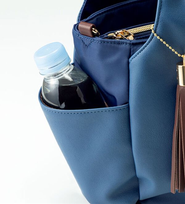 BELLUNA（ベルーナ）の「１０ポケット２ＷＡＹ柔らか軽量手提げ（ハンドバッグ）」｜詳細画像