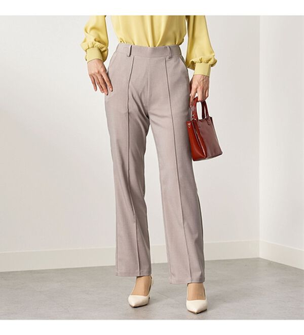 BELLUNA（ベルーナ）の「【４点セット】＜５つのラクが嬉しい！＞洗える！ストレッチ素材４点セットスーツ（その他スーツ）」｜詳細画像