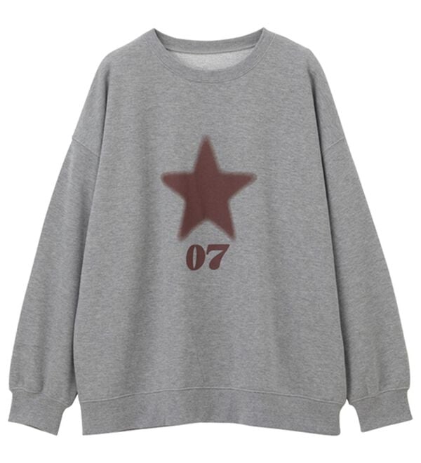GeeRA（ジーラ）の「スターロゴスウェット（カットソー）」｜詳細画像