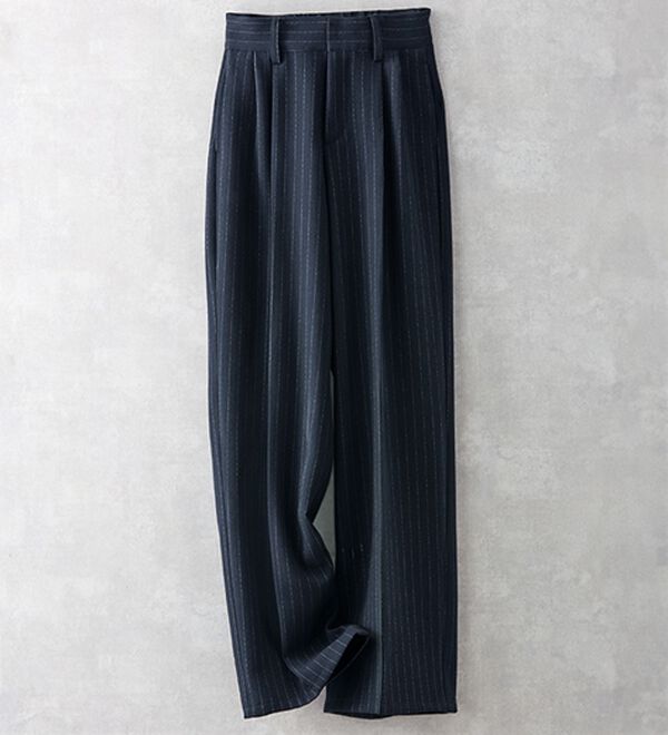 BELLUNA（ベルーナ）の「静電気防止加工！タックデザインワイドパンツ（ワイドパンツ・ガウチョ）」｜詳細画像